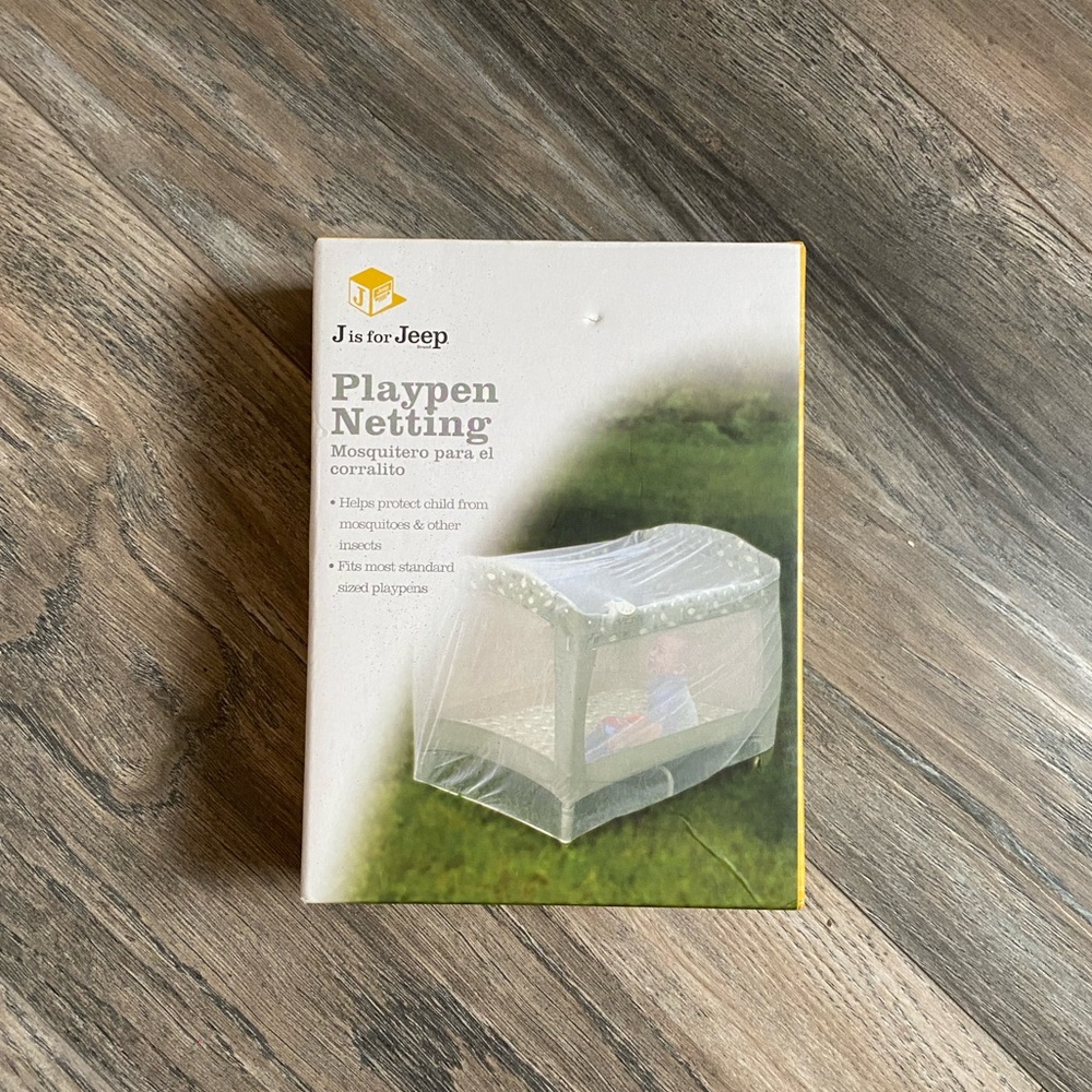 J is for Jeep Playpen Netting